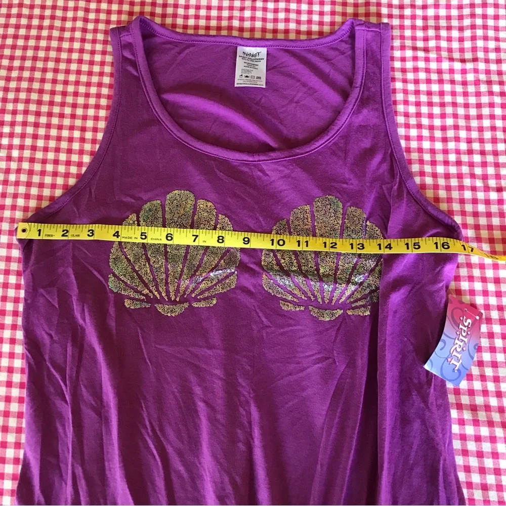 Spirit Halloween Shell Tank NWT - Picture 3 of 5